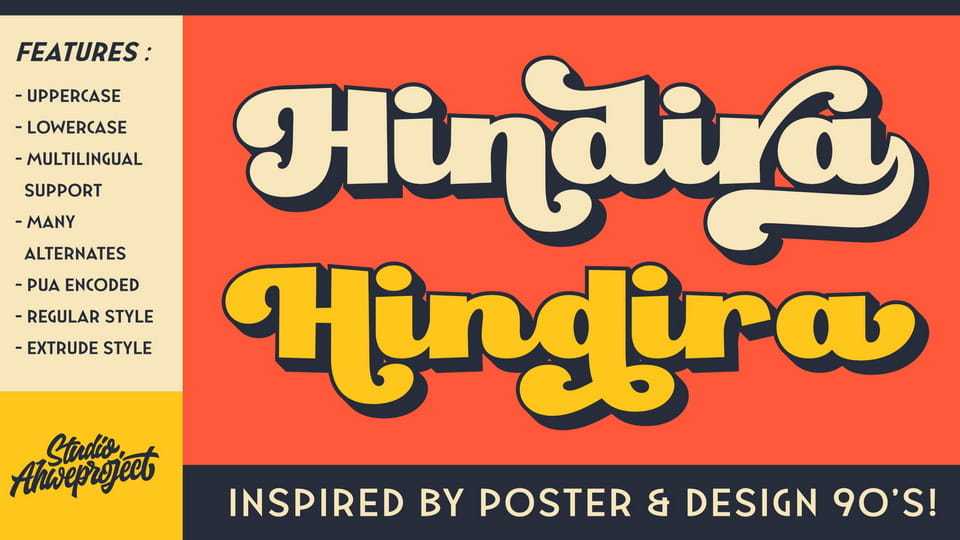 Hindira Font › Fontesk