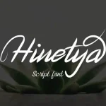 Hinetya Handwritten Font