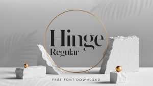 Hinge Serif Font › Fontesk