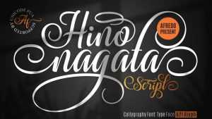 Hino Nagata Font › Fontesk