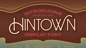 Hintown Font › Fontesk