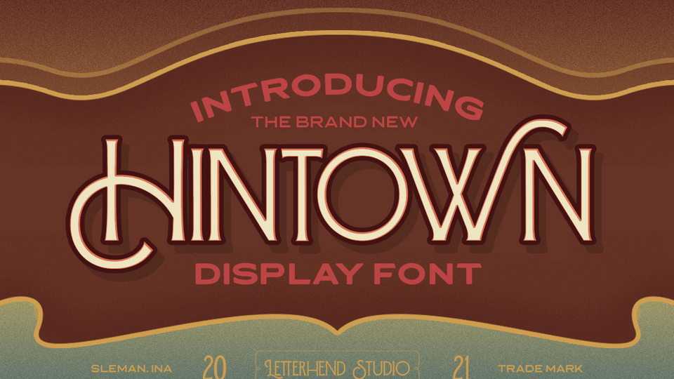 Hintown Font › Fontesk