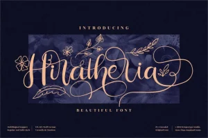 Hiratheria Font