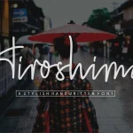 Hiroshima Script Font