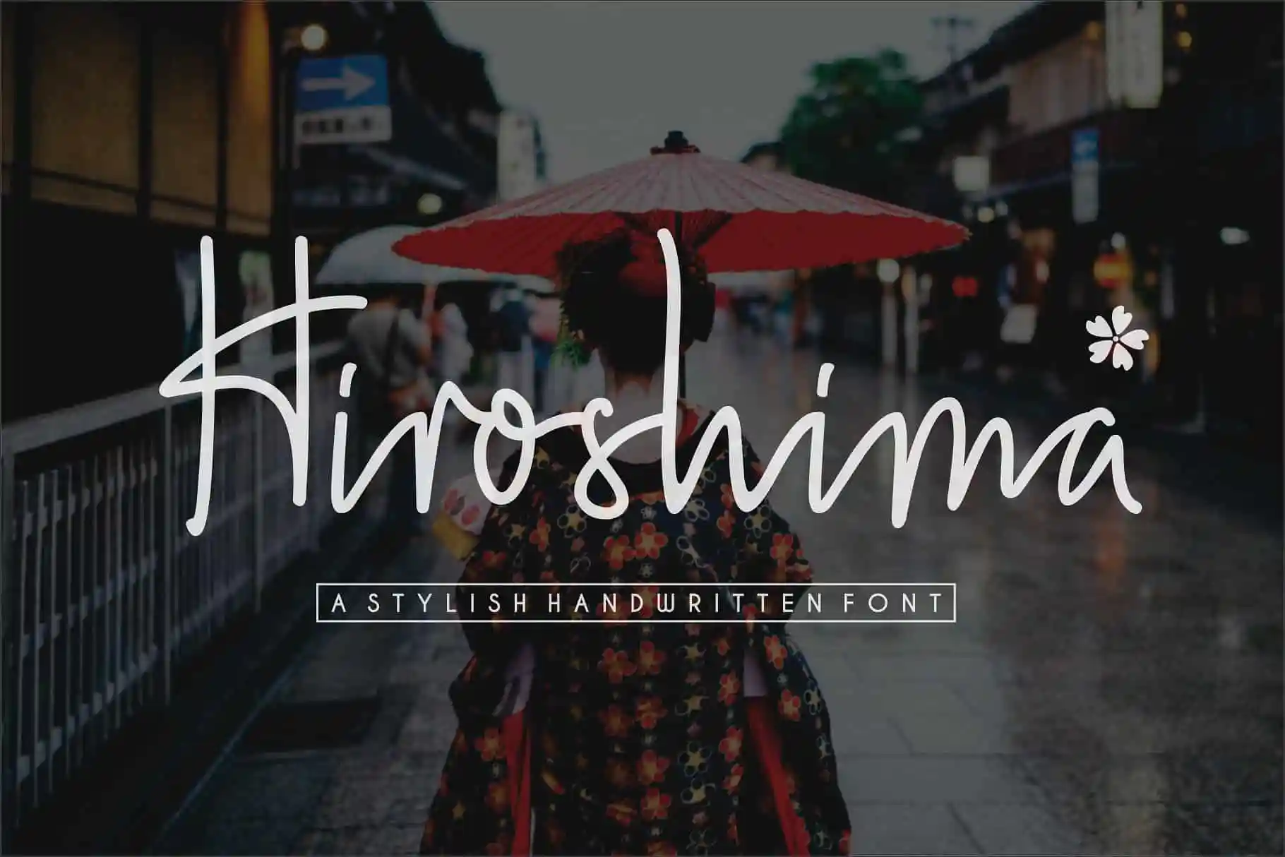 Hiroshima Script Font