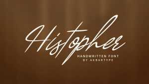 Histopher Font › Fontesk