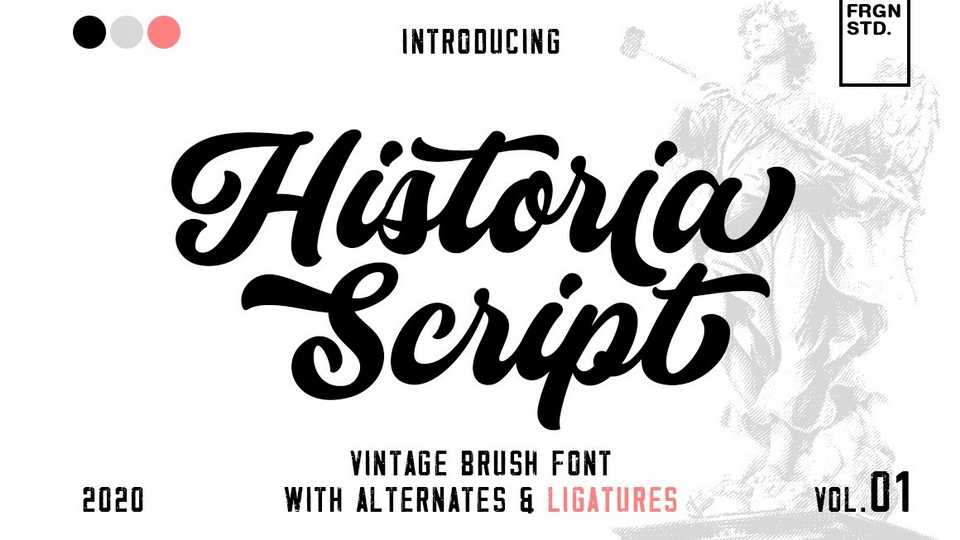 Historia Script Font › Fontesk