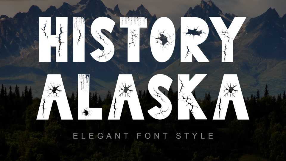 History Alaska Font › Fontesk