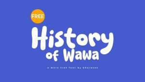 History of Wawa Font › Fontesk