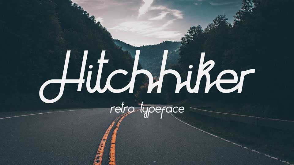 Hitchhiker Font › Fontesk