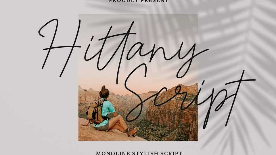 Hittany Font › Fontesk