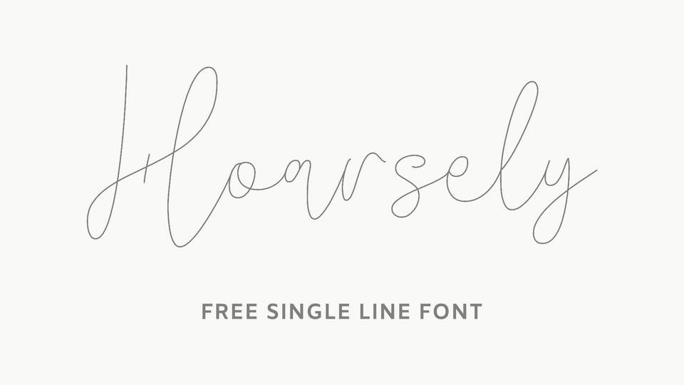 Hoarsely Font › Fontesk