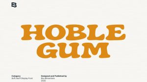 Hoblegum Font › Fontesk