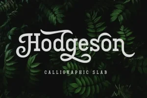 Hodgeson Display Font