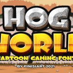 Hog World Font › Fontesk