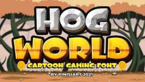 Hog World Font › Fontesk