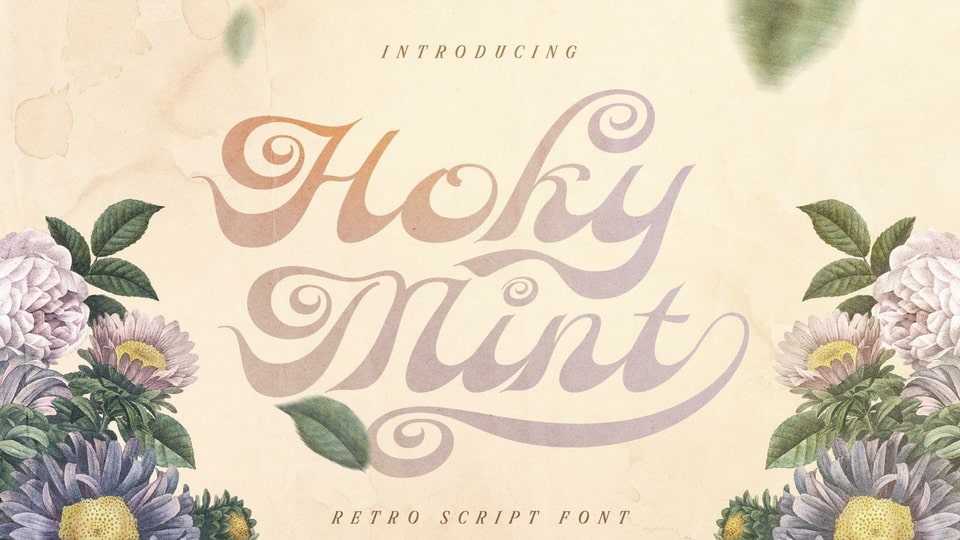 Hoky Mint Font › Fontesk
