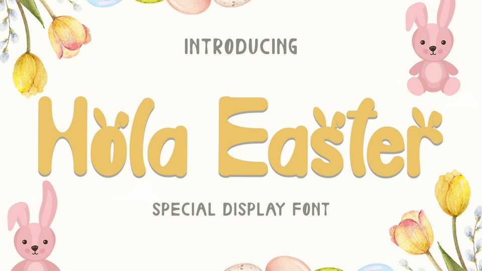 Hola Easter Font › Fontesk