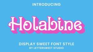 Holabine Font › Fontesk