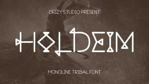 Holdeim Font › Fontesk