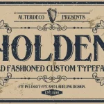 Holden Typeface