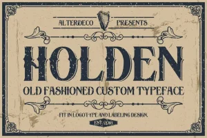 Holden Typeface