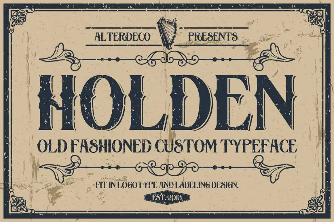 Holden Typeface
