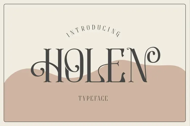 Holen Font