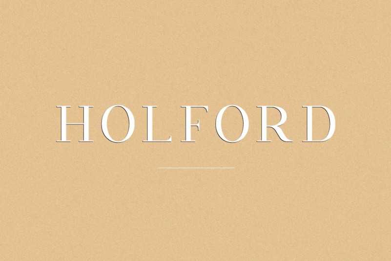 Holford Serif Font