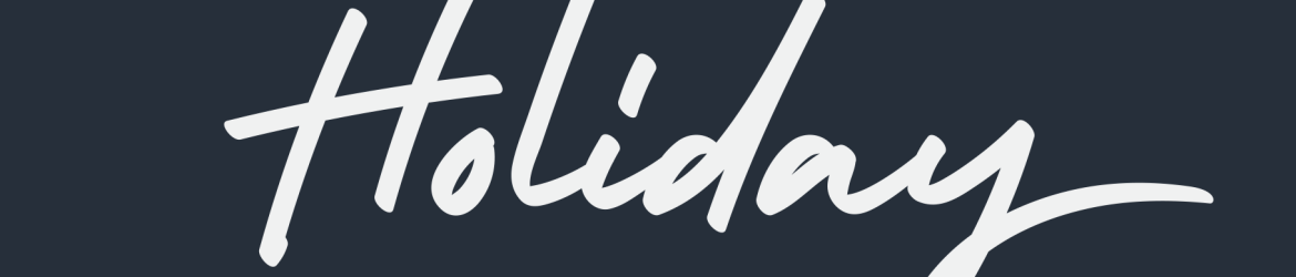 Holiday Bold Script Font