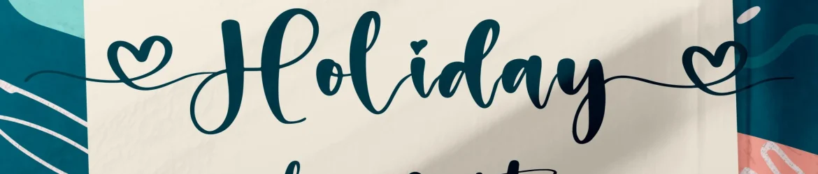 Holiday Calligraphy Font