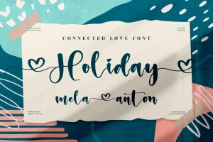 Holiday Calligraphy Font