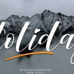 Holiday Script Font › Fontesk