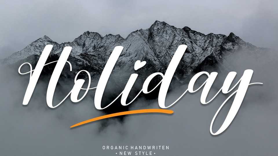 Holiday Script Font › Fontesk