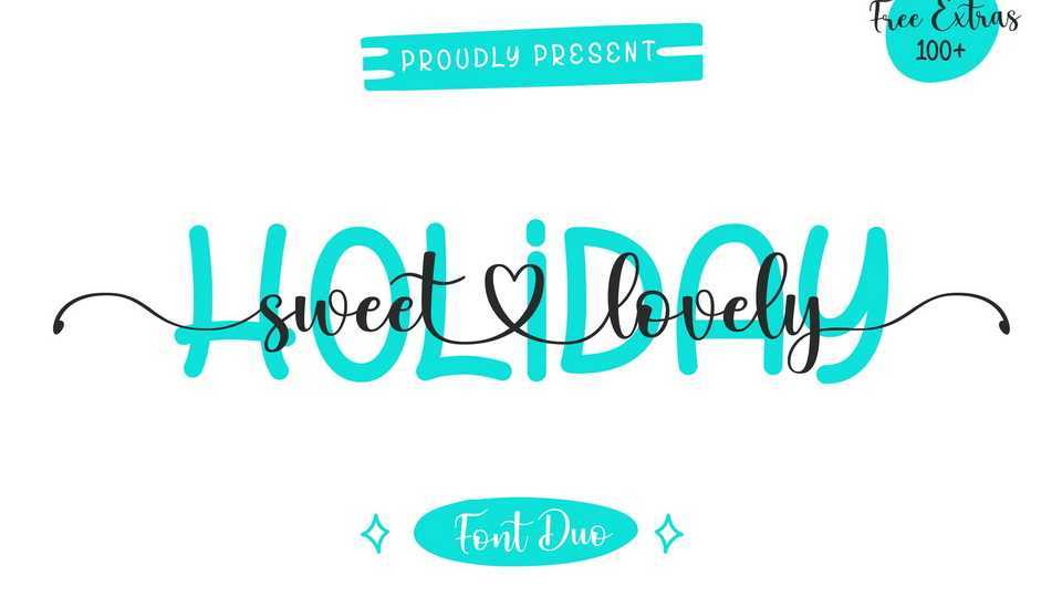 Holiday Sweet Lovely Font › Fontesk