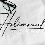 Holimount Handwritten Font