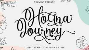 Holina Journey Font › Fontesk