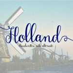 Holland Handwriting Font