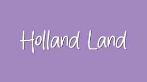 Holland Land Font › Fontesk
