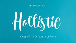 Hollistic Font › Fontesk