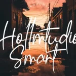 Hollmtudio Handwritten Font