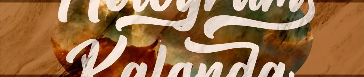 Hologram Kalenda Font