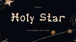 Holy Star Font › Fontesk