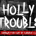 Holy Trouble Font › Fontesk