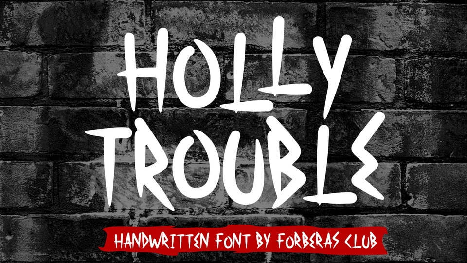 Holy Trouble Font › Fontesk