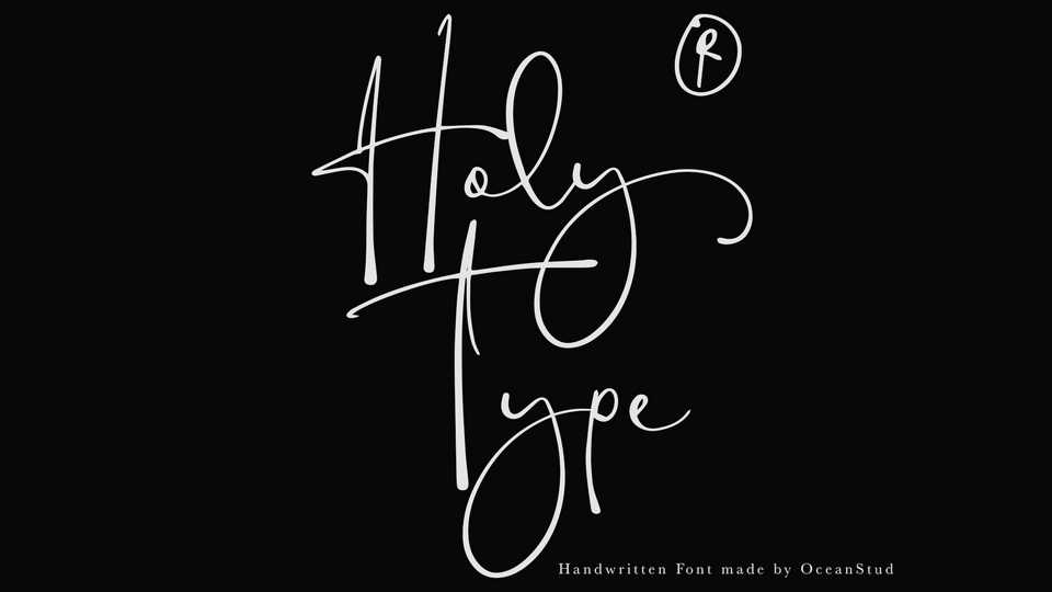 Holy Type Font › Fontesk