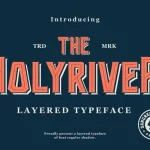 Holyriver Display Font
