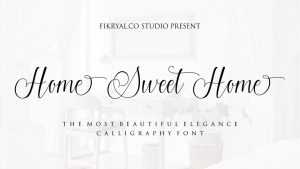 Home Sweet Home Font › Fontesk