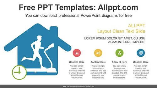 Home Workout PowerPoint Diagram Template