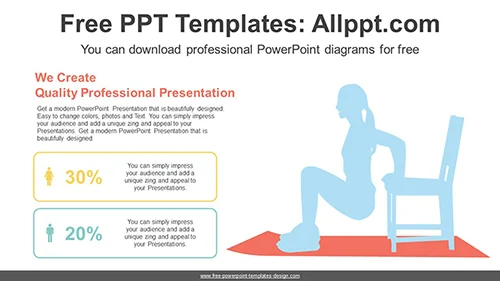 Home Workout PowerPoint Diagram